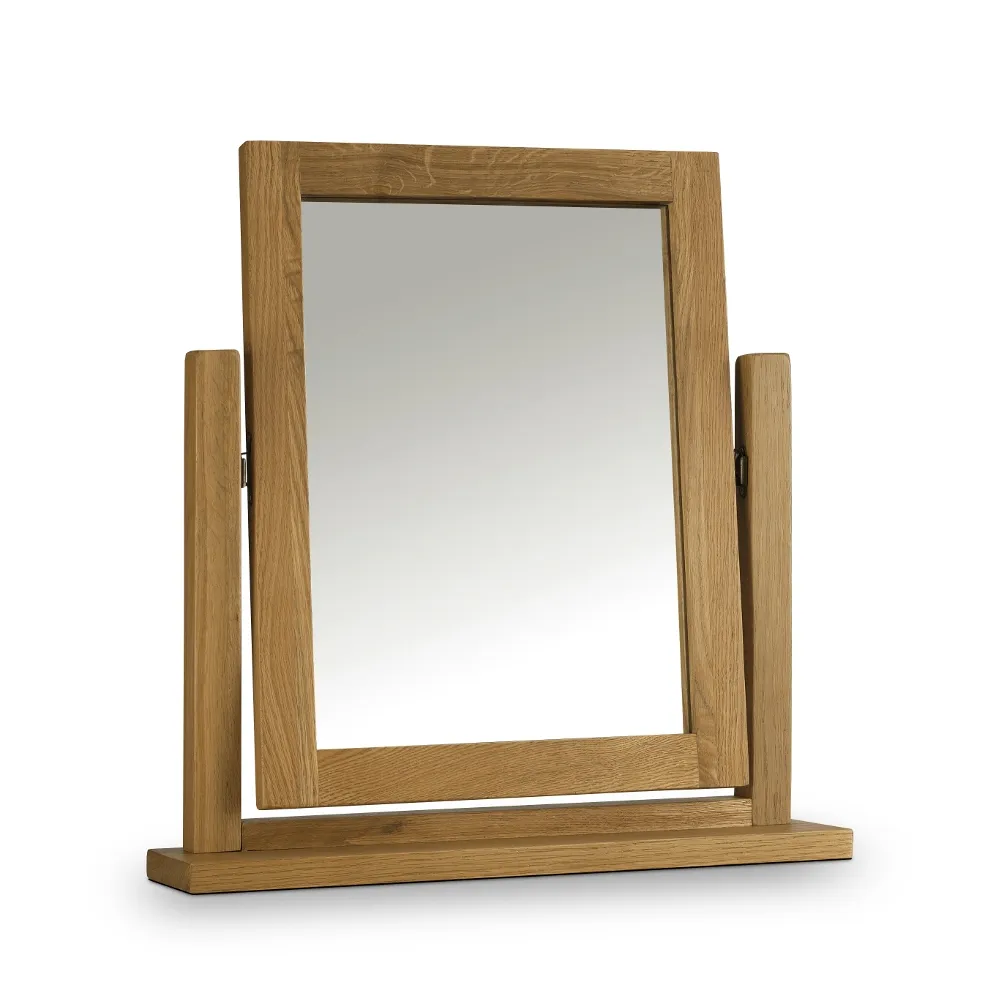 Marlborough Oak Dressing Table Mirror - 50 x 53 cm