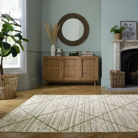 Edited Life Diamond Tuft Textured Washable Rug 1