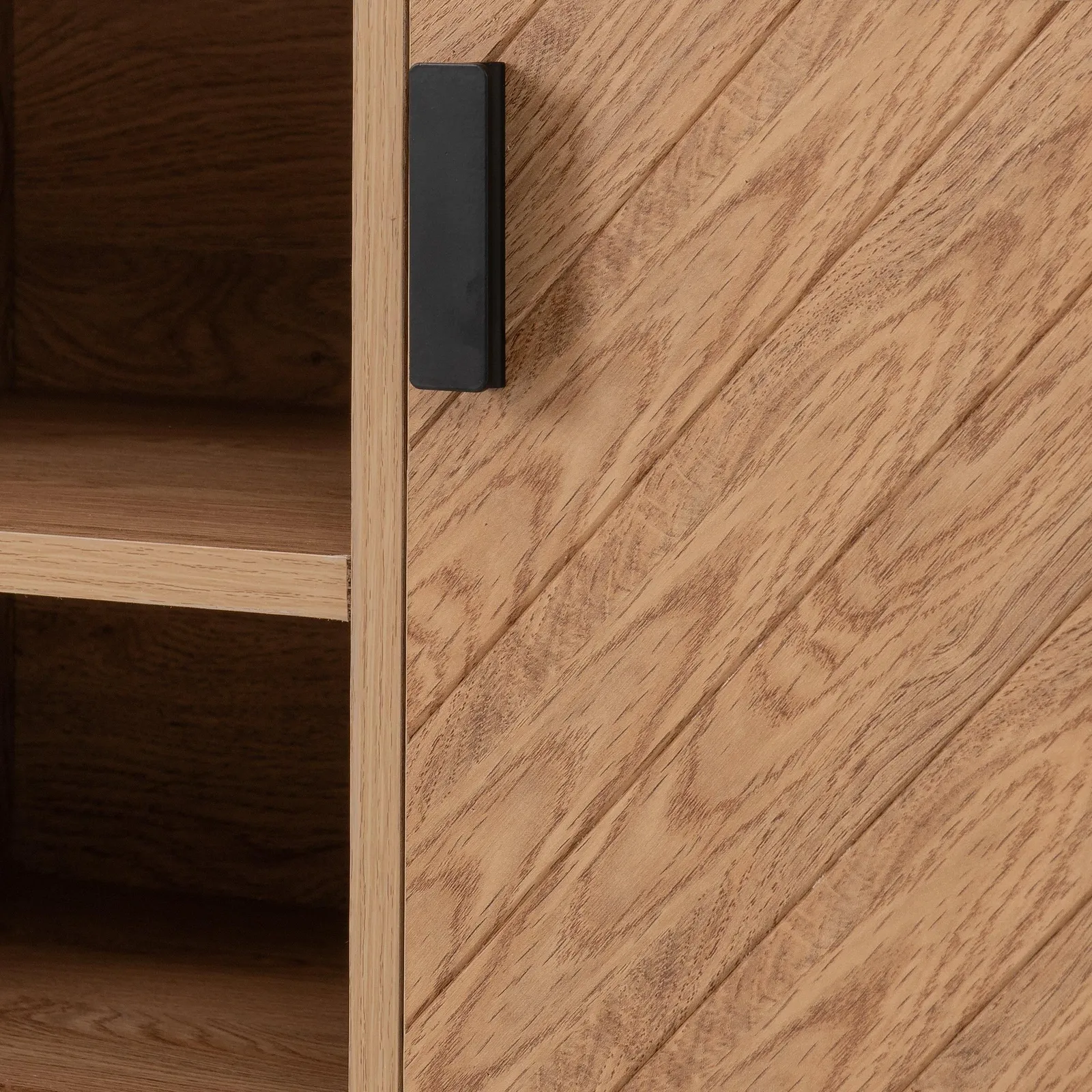Seconique Leon 2 Door TV Unit in Natural 4