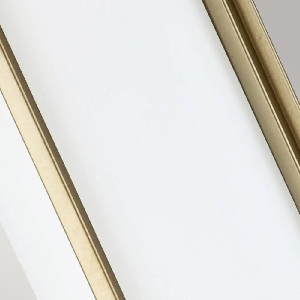 Netlighting Fusion 2 Light Flush Wall Lamp Painted Natural Brass in Light Bronze 4