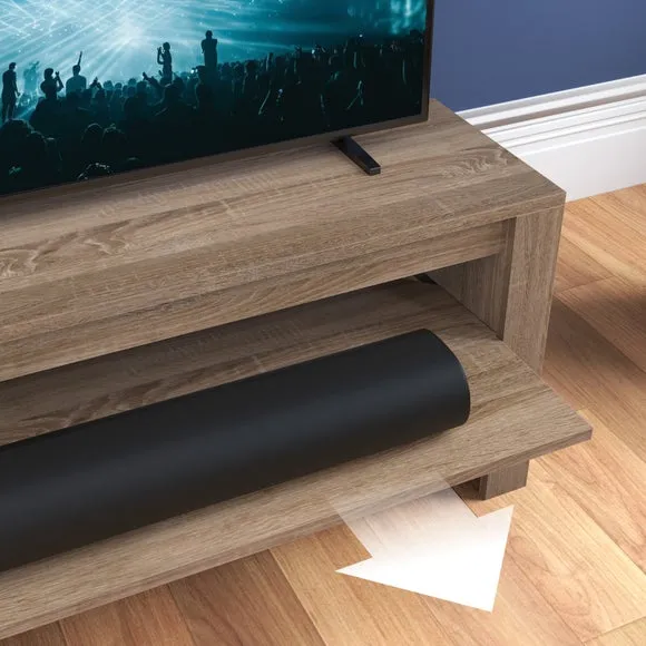 AVF Calibre Sound TV Unit for TVs up to 65" with Pull-Out Soundbar Shelf 6