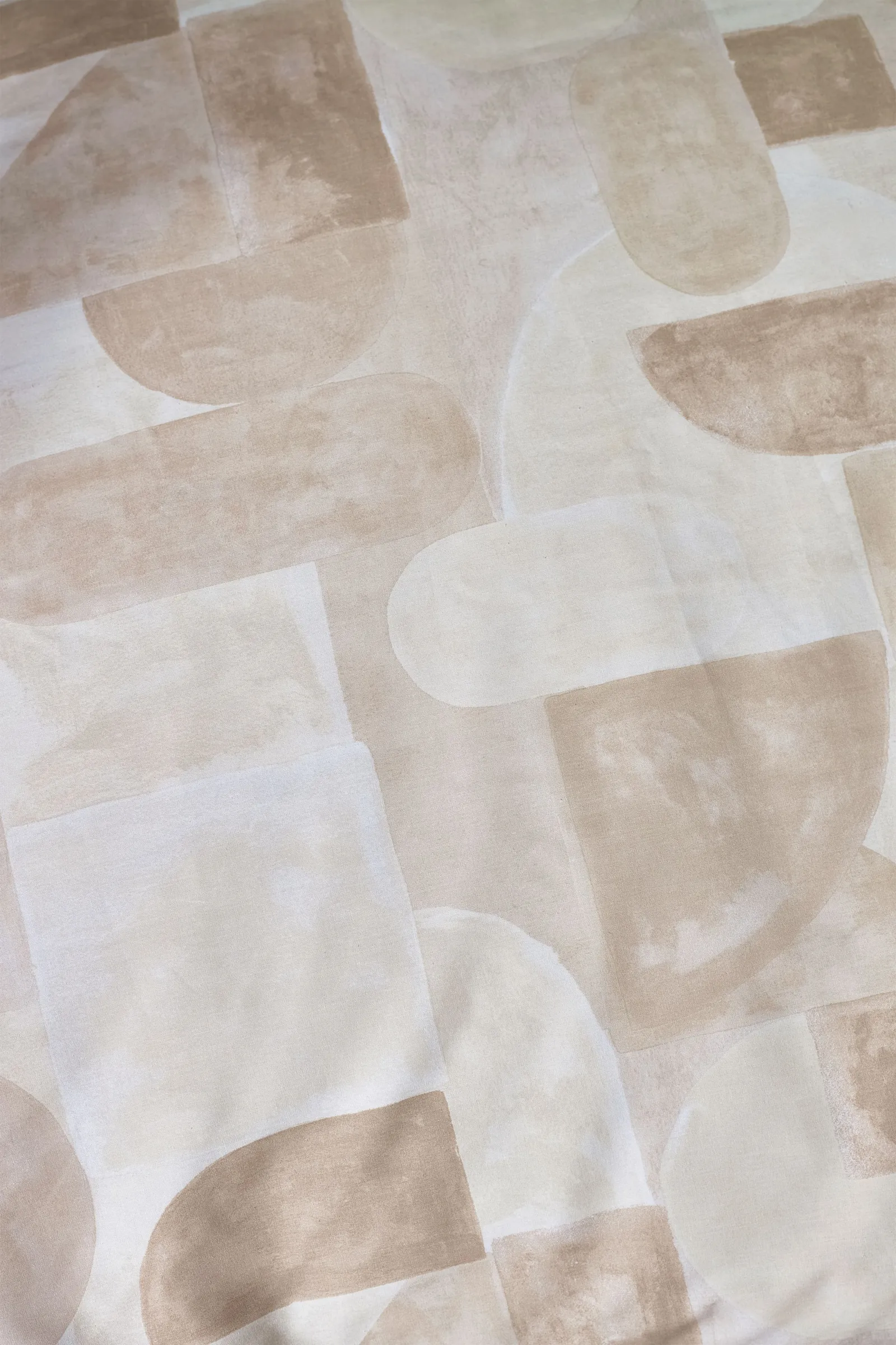 Catherine Lansfield 'Sloane Geo' Reversible Duvet Cover Set in Natural 4