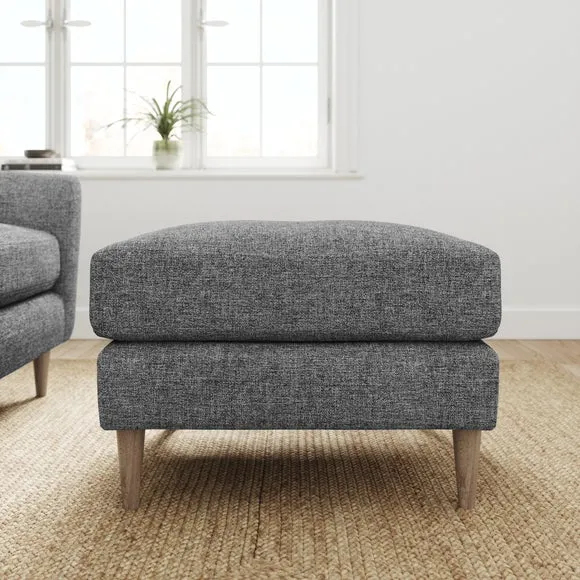 Sven Tonal Weave Footstool 2