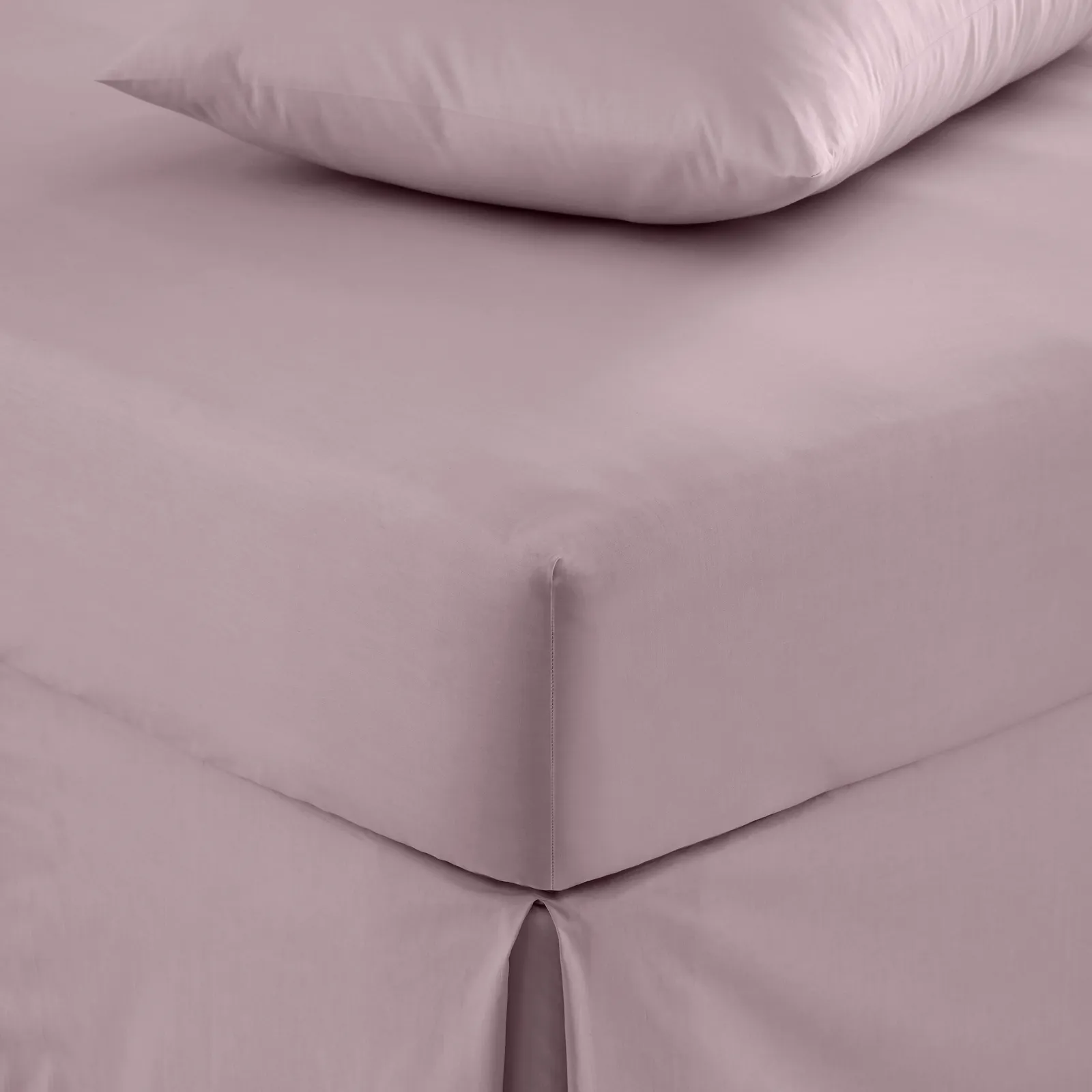 Pure Cotton Fitted Sheet Heather