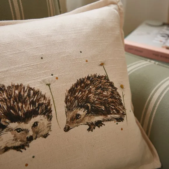 Hedgehog Cotton Rectangle Cushion 4