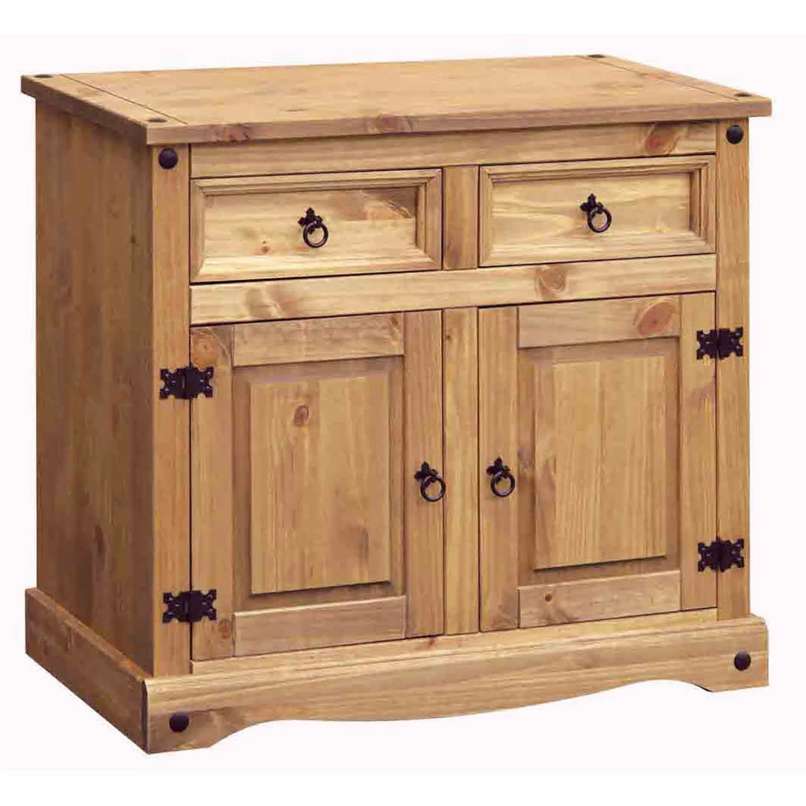 Core Corona 2 Drawer 2 Door Sideboard Natural