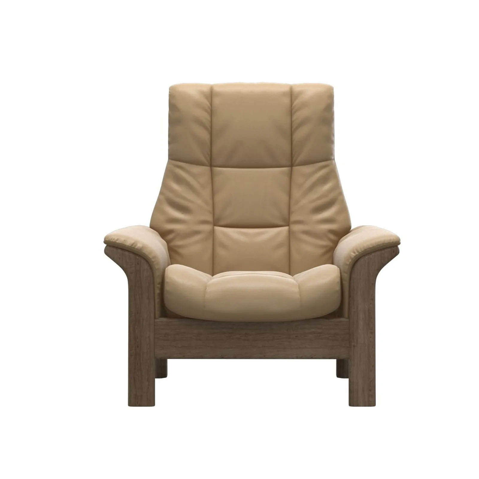 Stressless Windsor Armchair, Neutral Leather | Barker & Stonehouse 2