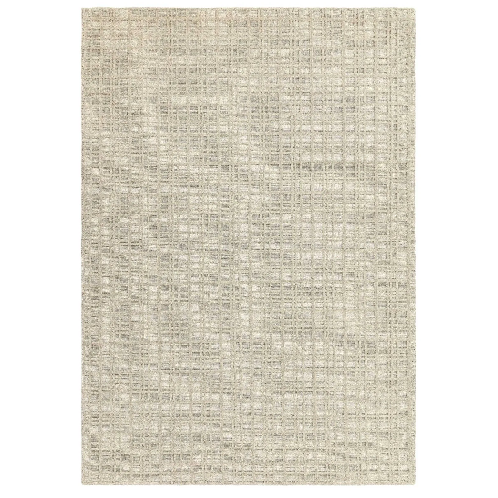 Savannah Sand 160X230Cm Rug, Square, Neutral Wool Blend | Barker & Stonehouse
