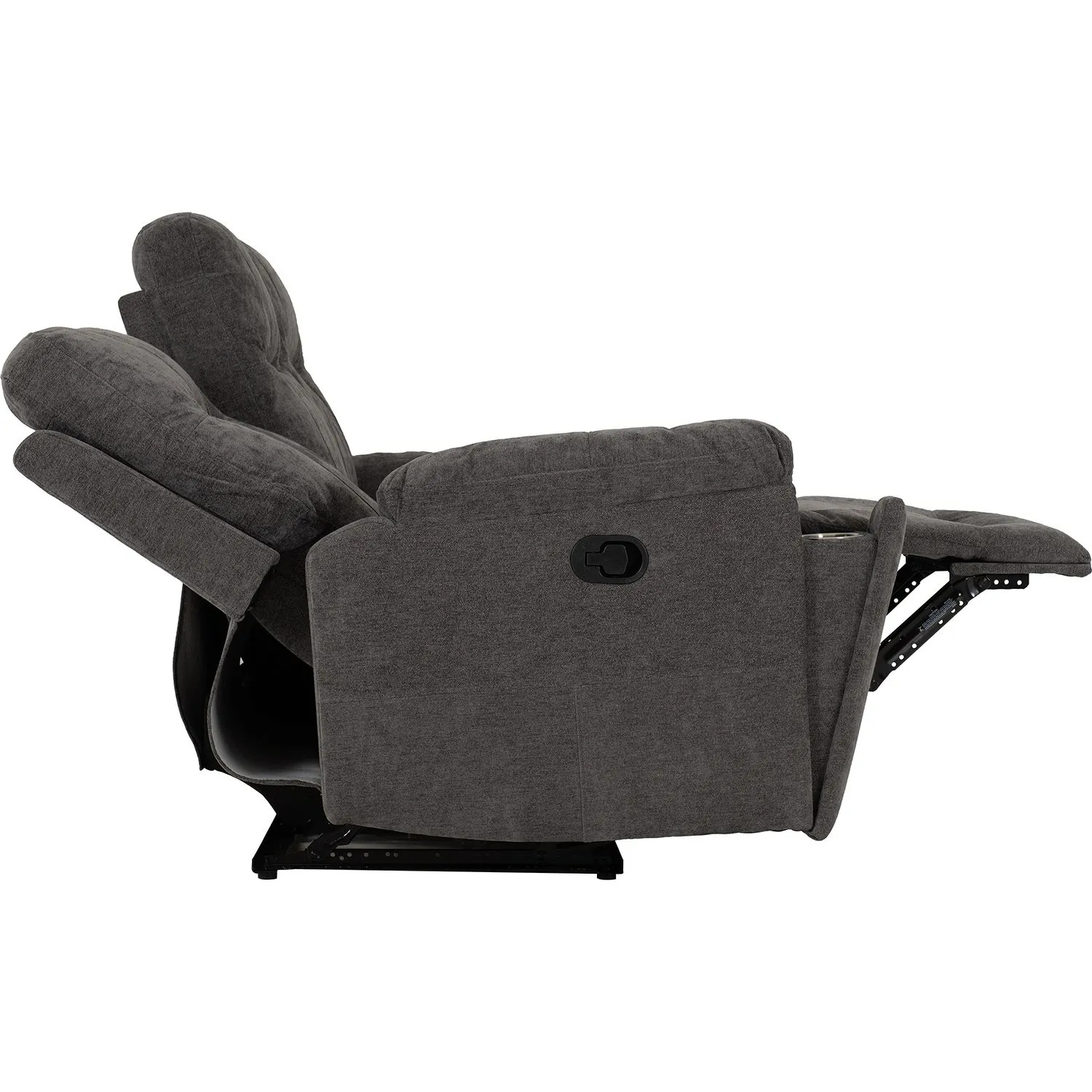 Seconique Guildford 3+1+1 Recliner Suite in Grey 6