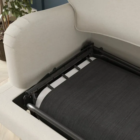 Beatrice II Luna Fabric 3 Seater Sofa Bed 3