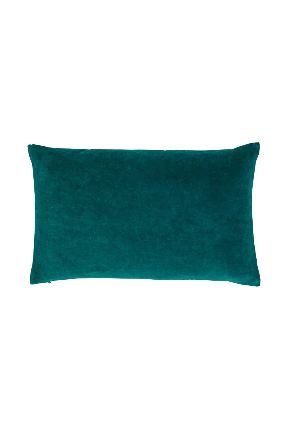 CHRISTY Luxury Filled Velvet 'Jaipur' Rectangle Cushions in Blue 1
