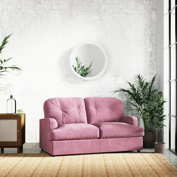 Martha 2 Seater Double Sofa Bed, Vintage Chenille 3