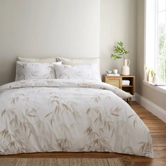Hale 100% Organic Cotton 200 Thread Count Duvet Cover & Pillowcase Set