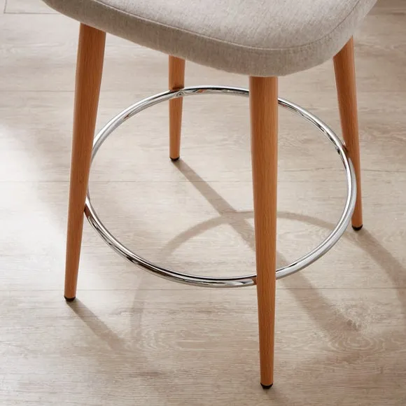 Astrid Counter Height Bar Stool, Fabric 4