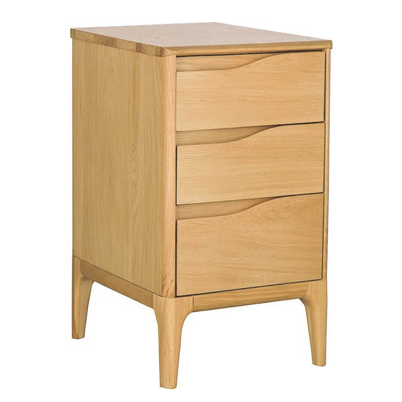 Ercol Rimini 3 Drawer Bedside Cabinet