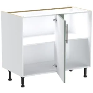 Wickes Orlando Reed Green Corner Base Unit - 1000mm 2
