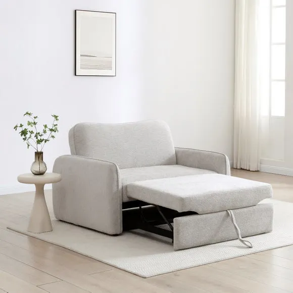 Cayla Chenille Small Double Pop Up Sofa Bed 3