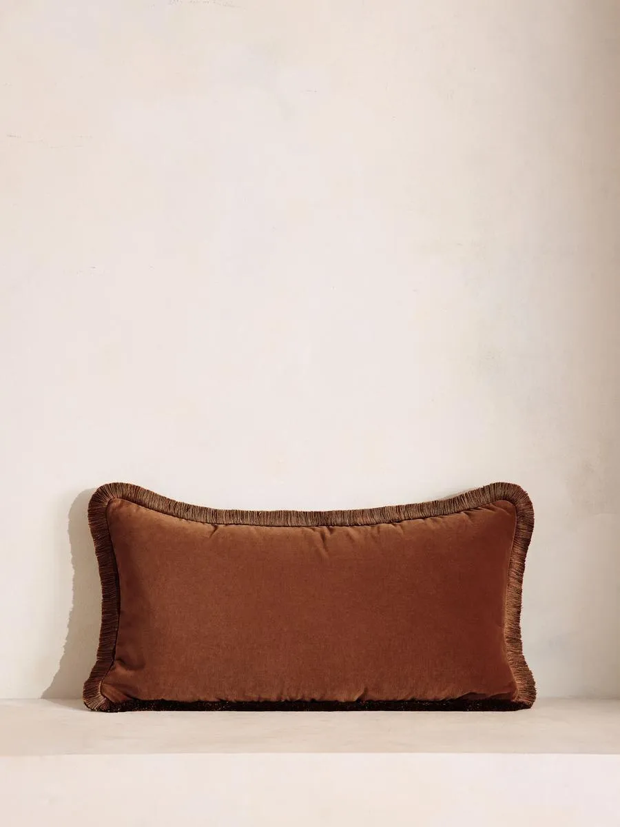Margeaux Oblong Cushion, Cinnamon