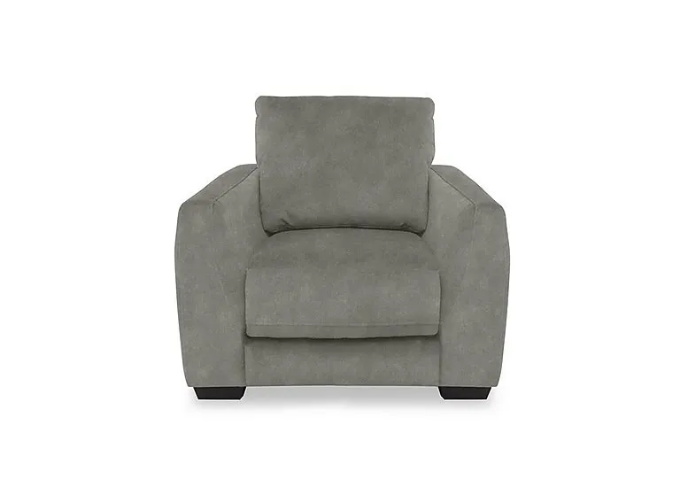 Dinky Fabric Power Recliner Chair - Marble Stone