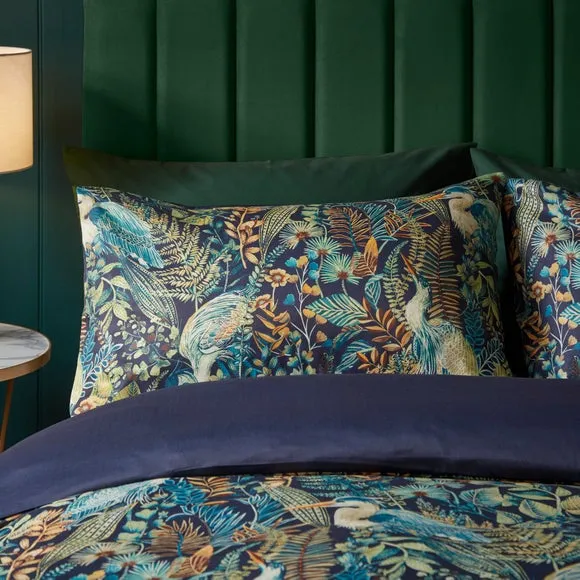 Heron Retreat Polycotton Duvet Cover & Pillowcase Set 4