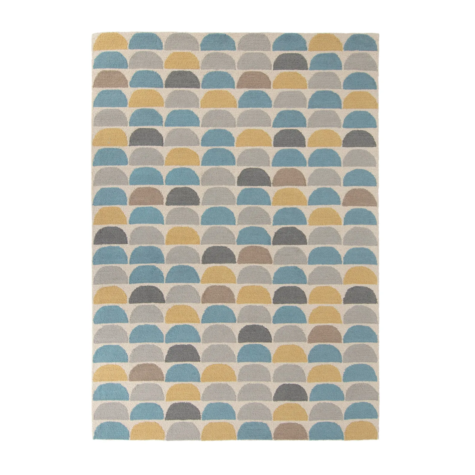 Mode Wool Teal Rug Mode Teal