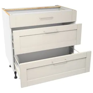 Wickes Ohio Porcelain Shaker Drawer Unit - 900mm 2