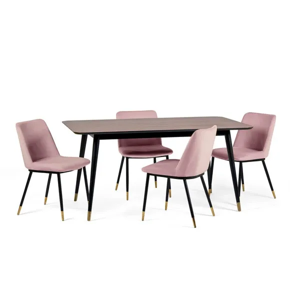 Findlay 6 Seater Rectangular Dining Table, Beech Wood 5