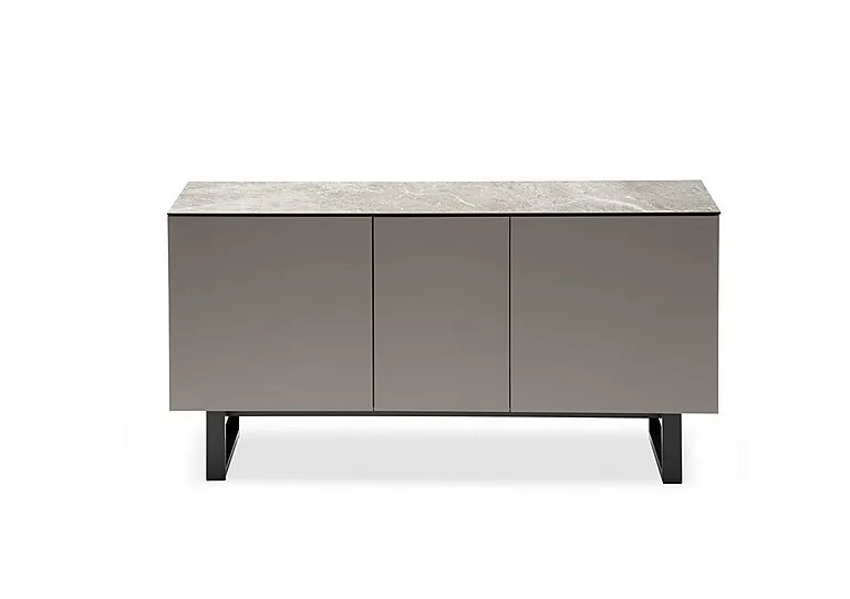 Dalia 3 Door Sideboard - Blk Pepper