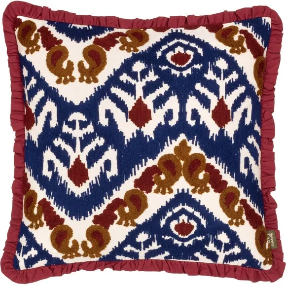 Henderson Embroidered Square Cushion 3