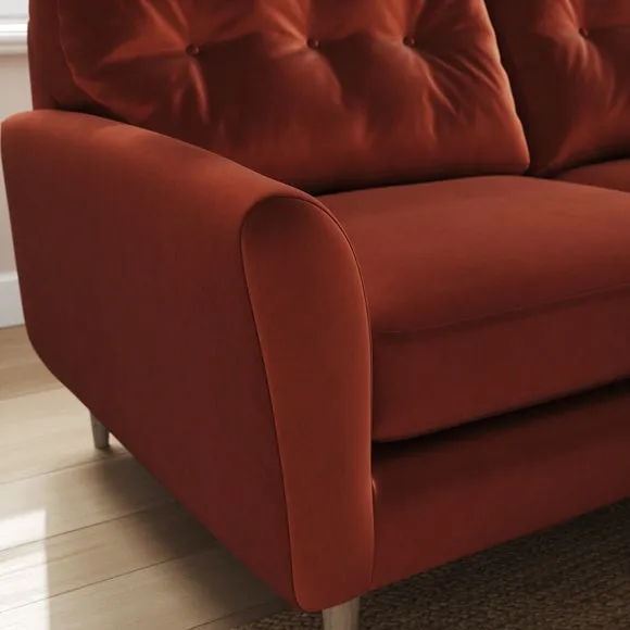 Sven Opulent Velvet Reversible Corner Chaise Sofa 5