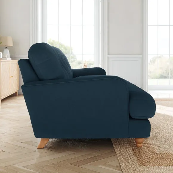 Martha Matte Plush Velvet 2 Seater Sofa 2