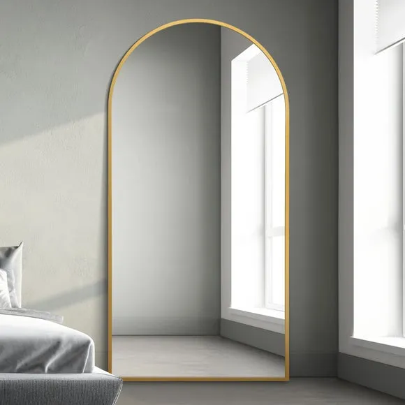 Arcus Framed Arched Wall Mirror 1