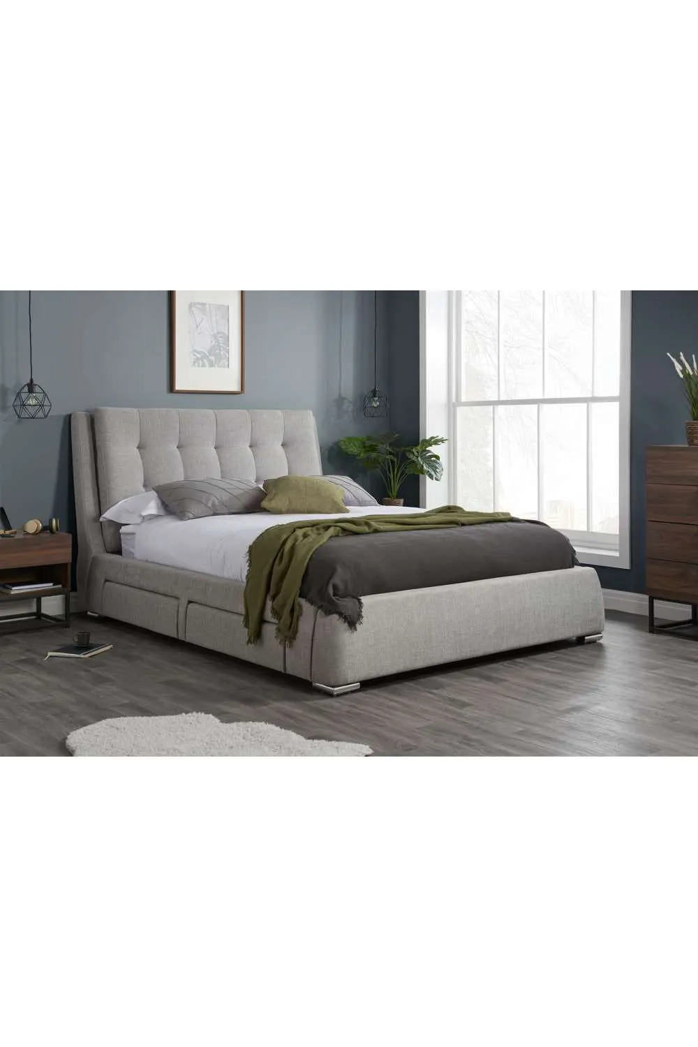 Birlea Mayfair Bed in Grey 1