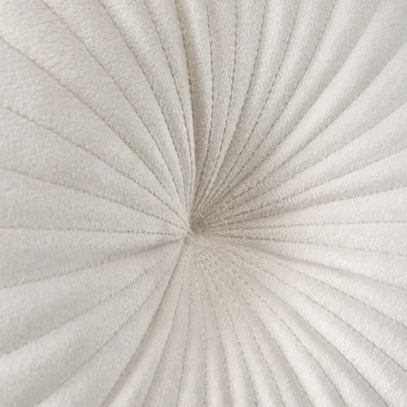 Catherine Lansfield Stitch Detail Round Cushion 2