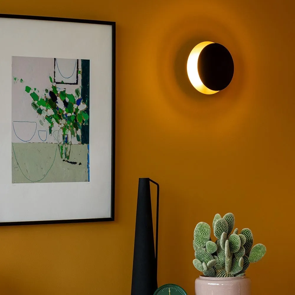 Heal's Eclisse LED Wall Light Off White & Gold Leaf 4