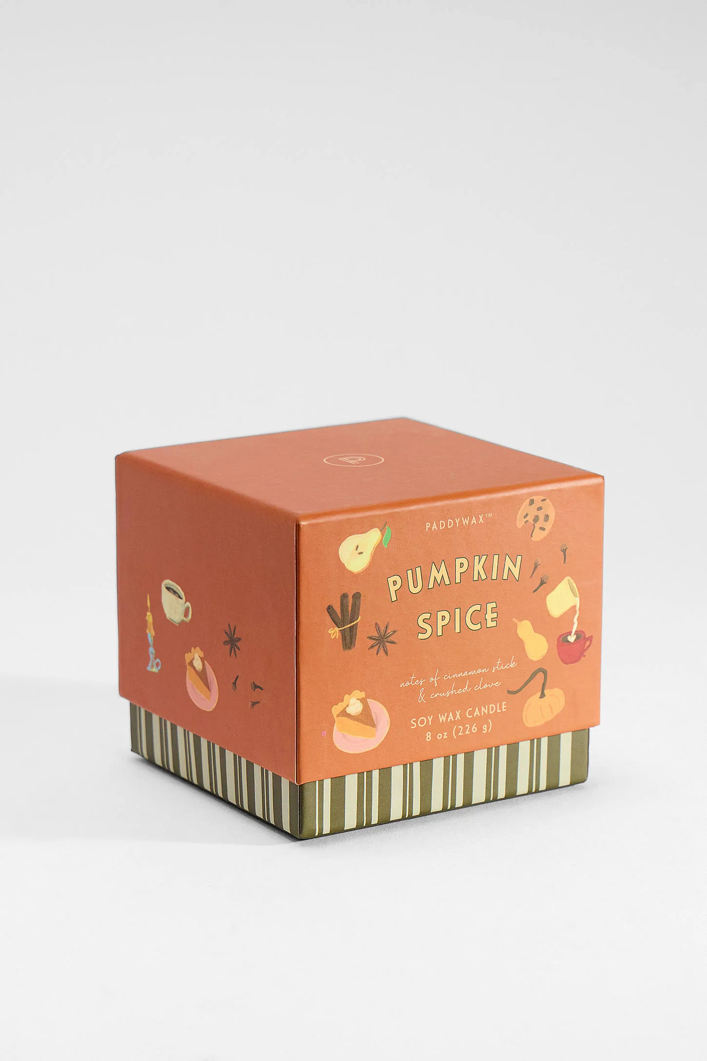 Paddywax Bistro Pumpkin Spice Ceramic Soy Wax Candle ALL 4