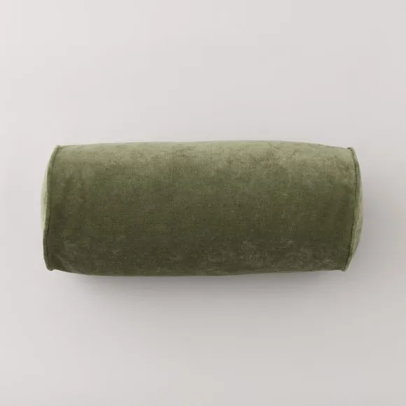 Velour Bolster Cushion Cover