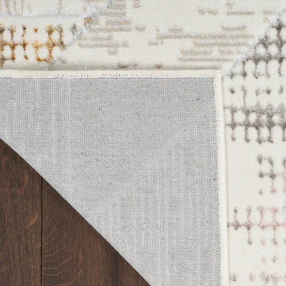 Glitz Geometric Velvet Rug 3