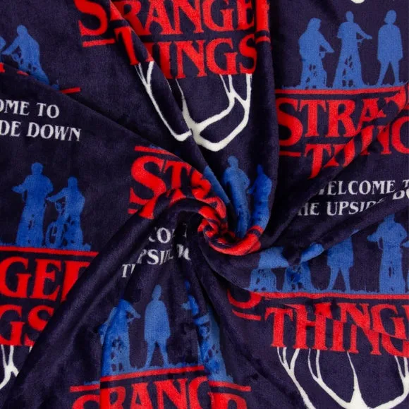 Stranger Things Fleece Blanket 100cm x 150cm 2