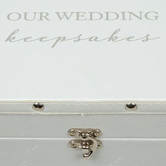 Set of 2 Amore Wedding Keepsake Luggage Boxes 4