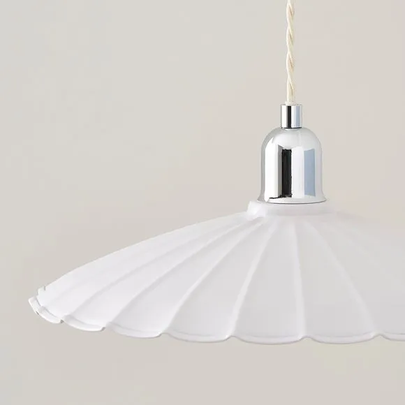 Scalloped Adjustable Flex Ceiling Light Cable 4