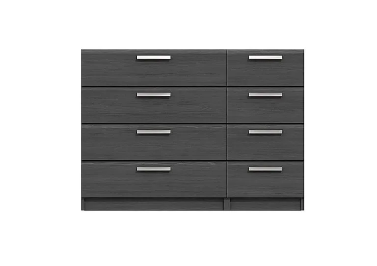 Waterloo 8 Drawer Chest - Graphite