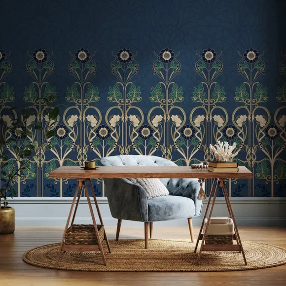 New Nouveau Wall Mural 3