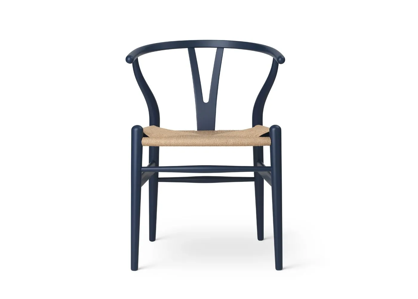 Carl Hansen & Son Wishbone CH24 Chair Soft Blue