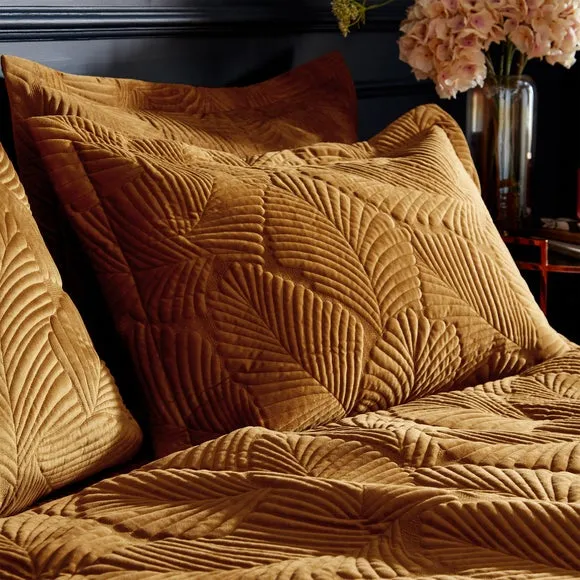 Paoletti Palmeria Embroidered Reversible Duvet Cover & Pillowcase Set 2