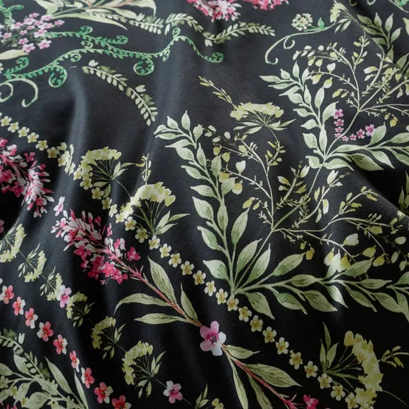 Dorma Botanical Panel 100% Cotton Duvet Cover & Pillowcase Set 4
