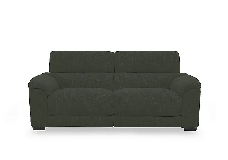 Nova Fabric 3 Seater Power Recliner Sofa with Power Headrests - R352 Forest Green