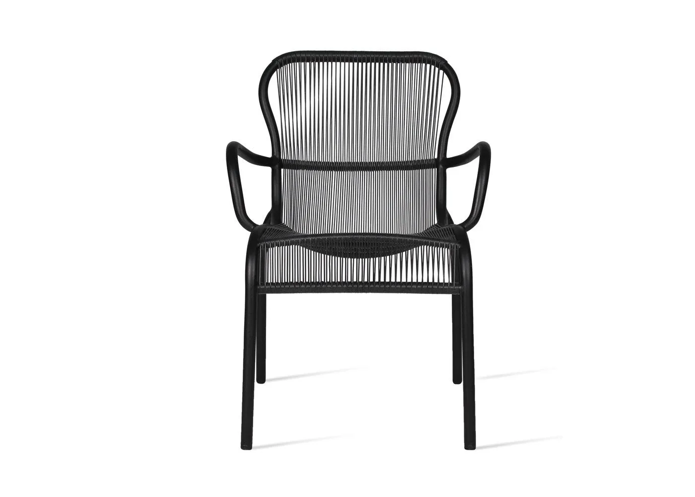 Vincent Sheppard Loop Outdoor Dining Chair Black 2