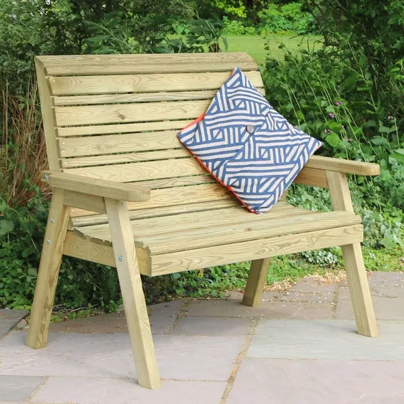 Freya 2 Seater Wooden Garden Bench