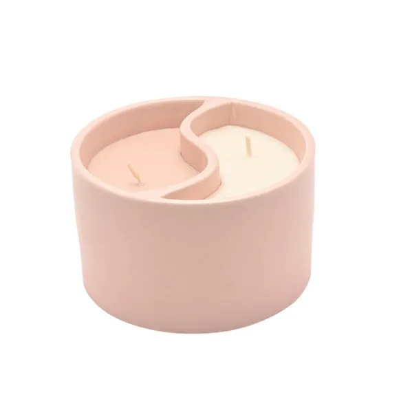 Serenity Yin Yang Breathe & Flow Ceramic Candle 3